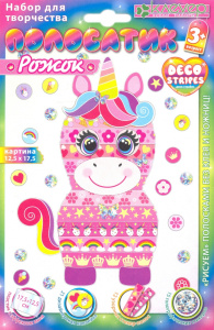 Набор для изготовления картины /Полосатик Рожок/ (антистресс)