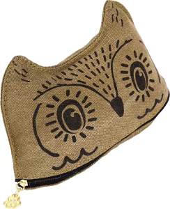 Пенал-косметичка СОВА (ПН-2806) мордочки с печатью