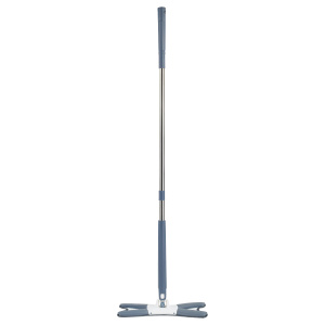 Швабра c отжимом x-type, плоская, OfficeClean Professional, мет. ручка 120 см., две насадки из микро