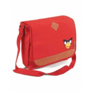 Сумка Hatber 31х36х11см ELITE-ANGRY BIRDS- Красная