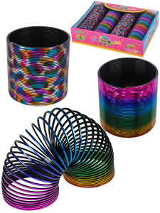 Пружинка-радуга /Вечеринка-1/(6,5см)