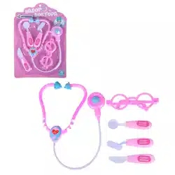 ИГРОЛЕНД Набор доктора, 5пр.,PP , 32х22х3см, 2 дизайна (10702070/240825/5293374, Китай)