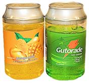 Лизун-мялка /Газировка/ блестящий с шариками, 8,5 см