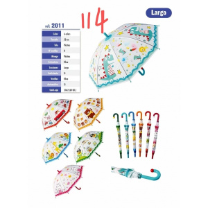 Зонт со свистком, в ассорт. в пак. в кор.5*12шт