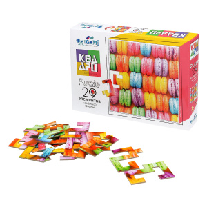 Квадро. Пазл 29Эл. Макаруны.07000