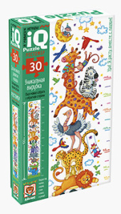IQ Пазл МАКСИ Ростомер 30 эл. Моя жаркая Африка 3+