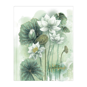 Записная книжка /Notebook/ арт. 61502 ЛОТОС  / А6, 105х140 мм, 80 л., твёрдый переплёт 7БЦ, полноцве