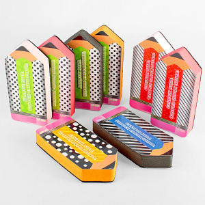 Губка-стиратель магнитная (для маркерной доски) /Карандаш/