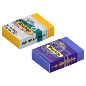 Ластик Berlingo /Glyph/, Eco-PVC, картонный держатель, 45*32*11мм BLc_00S11