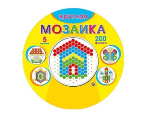 04. МОЗАИКА КРУГЛАЯ. 200 шт. (Арт. М-1040)