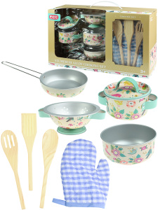 Набор посуды металл (9 предметов) ( Арт. 2396086)