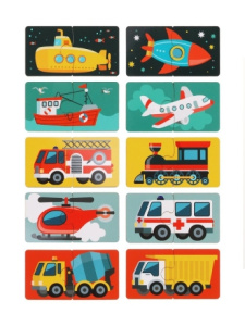 Пазлы Изучаем транспорт