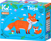 IQ Пазл Напольный  Тайга (Taiga) 3+