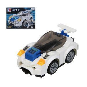 ИГРОЛЕНД Конструктор /Гоночные машинки-2/, 117-123 дет., 21х4,3х15,5 см, ABS, 4 вида (10702070/17102