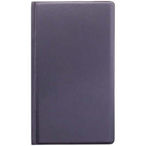 Визитница настольная OfficeSpace на 72 визитки, 110*190мм, ПВХ, черный 186570