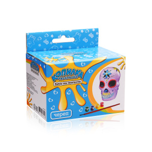 Копилка-раскраска  Череп