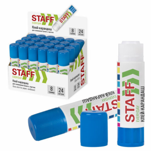 Клей-карандаш STAFF /EVERYDAY/, 8 г, 220374