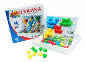 04. Серия /Мозайкин/. Мозаика-чемодан со схемами в коробке (Арт. И-7495)