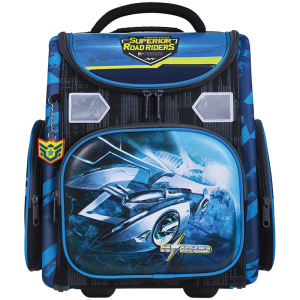 Ранец с наполнением Berlingo Ultra Compact /Road Riders/ 37*30*17см, 1 отделение, анатомич. спинка R