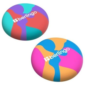 Ластик Berlingo /Neonometry/, круглый, термопластичная резина, 36*36*11мм, ассорти BLc_00S23