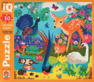 IQ Пазл для малышей 30 эл. Пятнистый оленёнок 3+