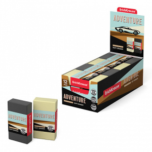 Ластик ErichKrause Adventure (в коробке по 12 шт.)