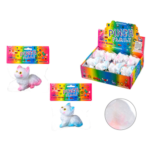 Игрушка-антистресс КОТИК, 10*7 см, 2 цвета в ассортименте, ОПП-упаковка