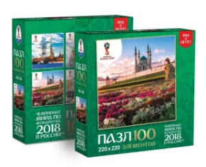 Пазл 100эл Города Казань
