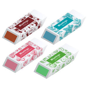 Ластик Berlingo /Aroma/, прямоугольный, скошенный, 58*22*10мм BLc_00630 (10702070/230925/5334014/2, 