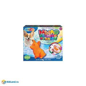 Мыло своими руками, с формочкой корги MultiArt 