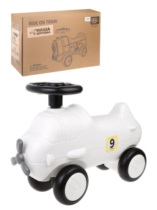 Игрушка, несущая на себе массу тела ребенка: Машина-каталка, коробка