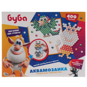 Набор д/детского тв-ва БУБА аквамозаика 400 бусин МУЛЬТИ АРТ 