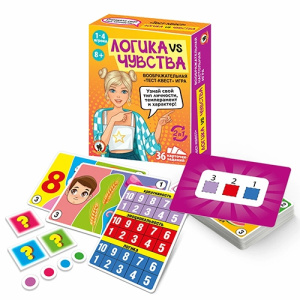 Игра настольная тест-квест /Логика vs чувства
