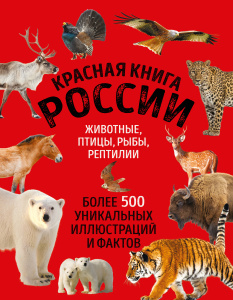 Красная книга России. Большой формат. Более 500 уникальных иллюстраций и фактов (новое издание) (осн