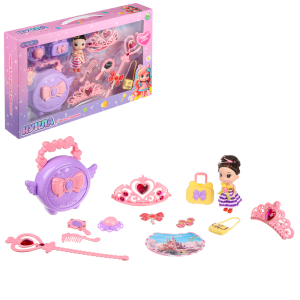 ИГРОЛЕНД Кукла 10 см с аксессуарами, PVC, PP, FBS, 44,5х7х28,5 см (10702070/280725/5257938, Китай)