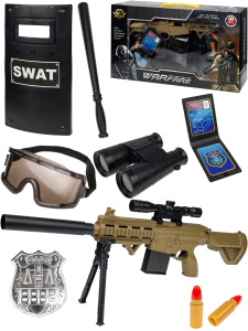 Набор полицейского.Защита.(7 предм.,в кор.)(40х8,5х23 см).Арт. 2294127