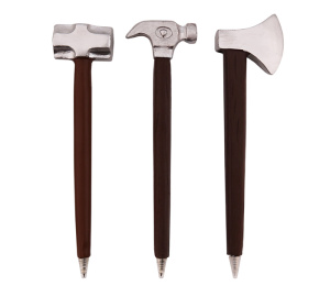 Ручка шариковая TOOL-2, СИНЯЯ, пулевидный пиш.узел 1.0мм, ассорти 3 дизайна, стержень 50мм, картонны