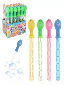 Мыл. пуз. Рыбки, 37 см, 130 мл. в ассорт