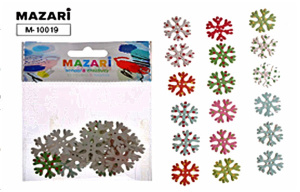 Пуговицы декоративные деревянные CORAL, 18 шт., ОПП- упаковка