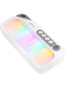 Детское пианино (18х4х9 см, белый, свет, звук, 3*ААА не в к-те, в коробке)(Арт. FCJ1465959)