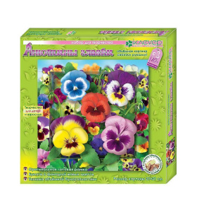 Клеvep//Набор для тв-ва Объемная картинка Анютины глазки/АБ 41-307