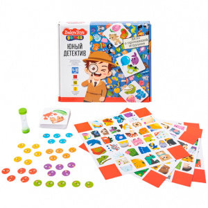 Игра настольная /Юный детектив/ Дело о пропавшей игрушке