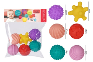 Набор игрушек для купания /На дне океана/, тактильные игрушки - 6 предметов