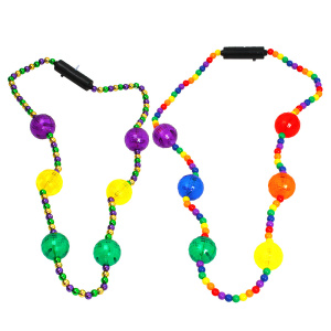 Ожерелье /Цветные бусины/ (со светом)