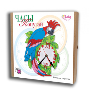 2176 Часы Попугай
