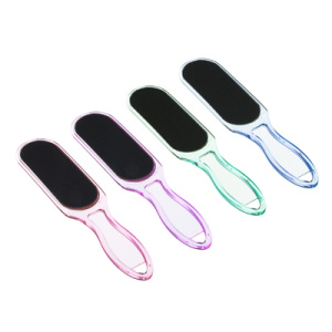 ЮниLook Терка для ног 2-х сторонняя, пластик, наждачная основа, 26см, C-25 (10702070/301021/0352244,