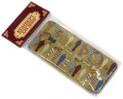 Коробочка подарочная для денег Галстуки и бабочки Конверт для денег арт.43672 (16,6х7,6х1см, из черн