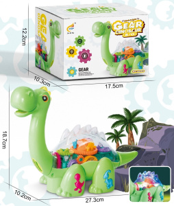 Игрушка на бат. 8703/ZY1436469 Динозавр в кор.