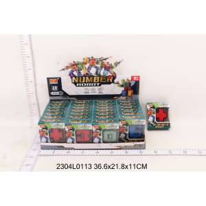 Робот в ассорт. 727-6 в дисплее уп-28шт в кор.18уп