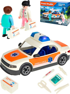 Скорая помощь, в наборе (2 медработника,свет, звук, бат 3 LR44 в к-те) (арт. Y26934025)